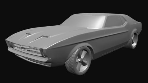 1971 Mustang Coupe preview image